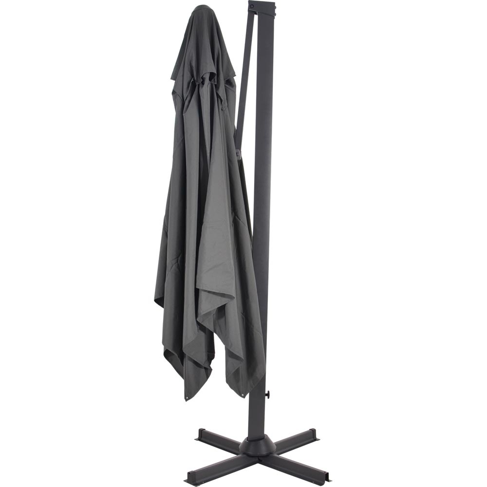 Ampelschirm-Taurus-grau-3x4m4 Lesli Living Ampelschirm Taurus grau 3x4m