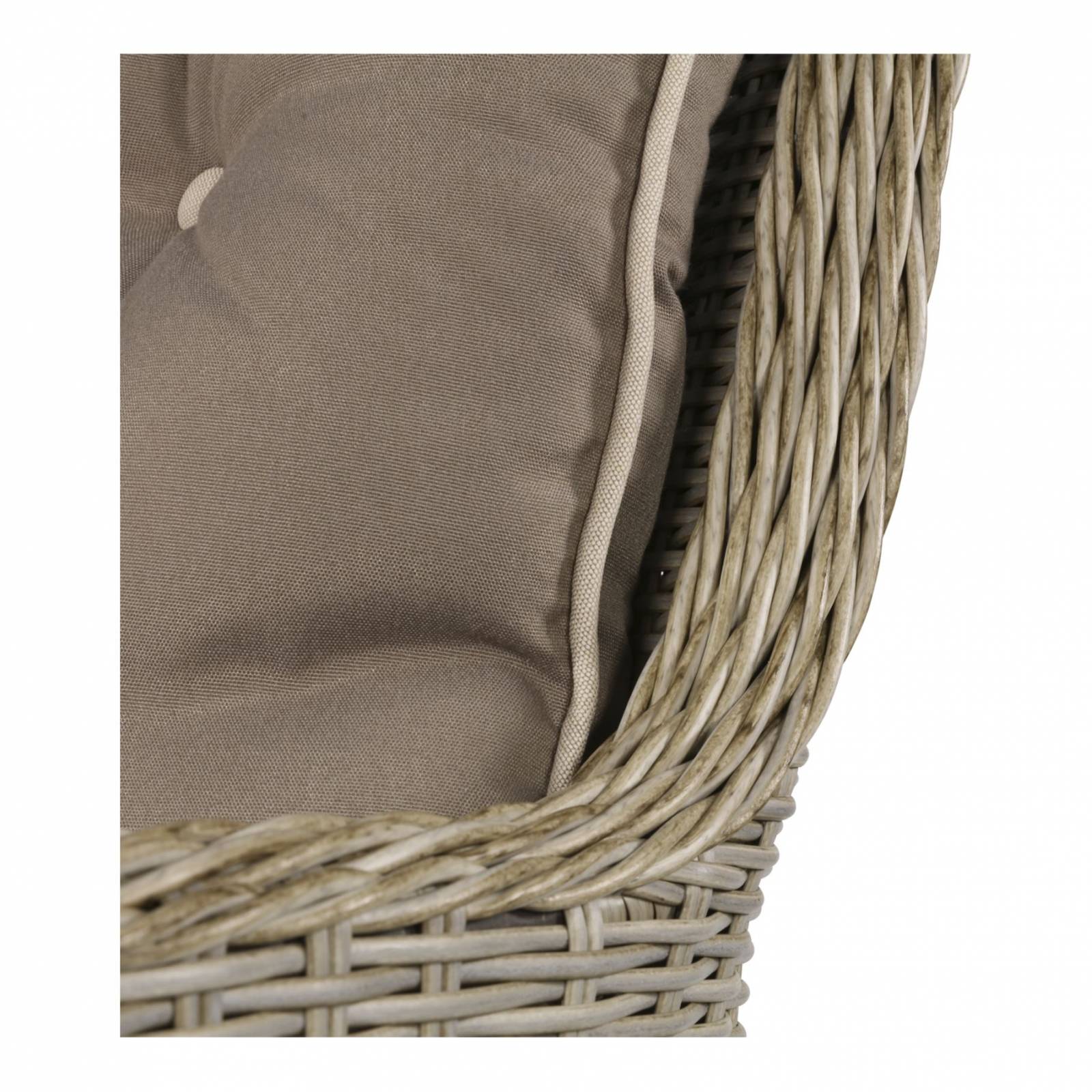 Lesli Living Dining-Sessel Aura grau-beige