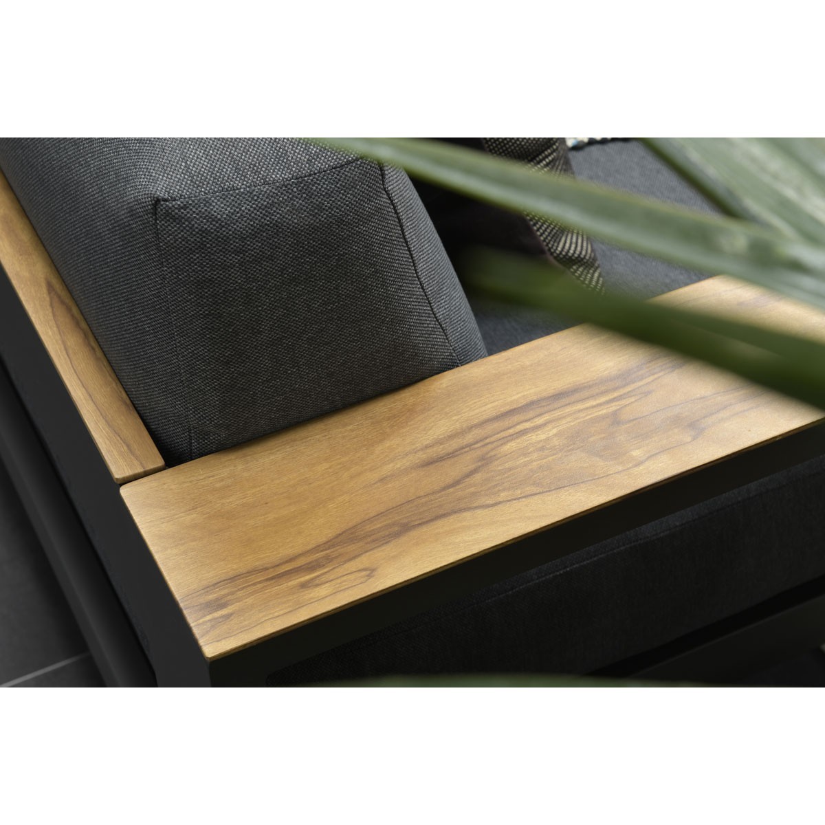 Garden Impressions »Cube« Lounge-Eckgruppe Gruppe Teak Look 2 Farben