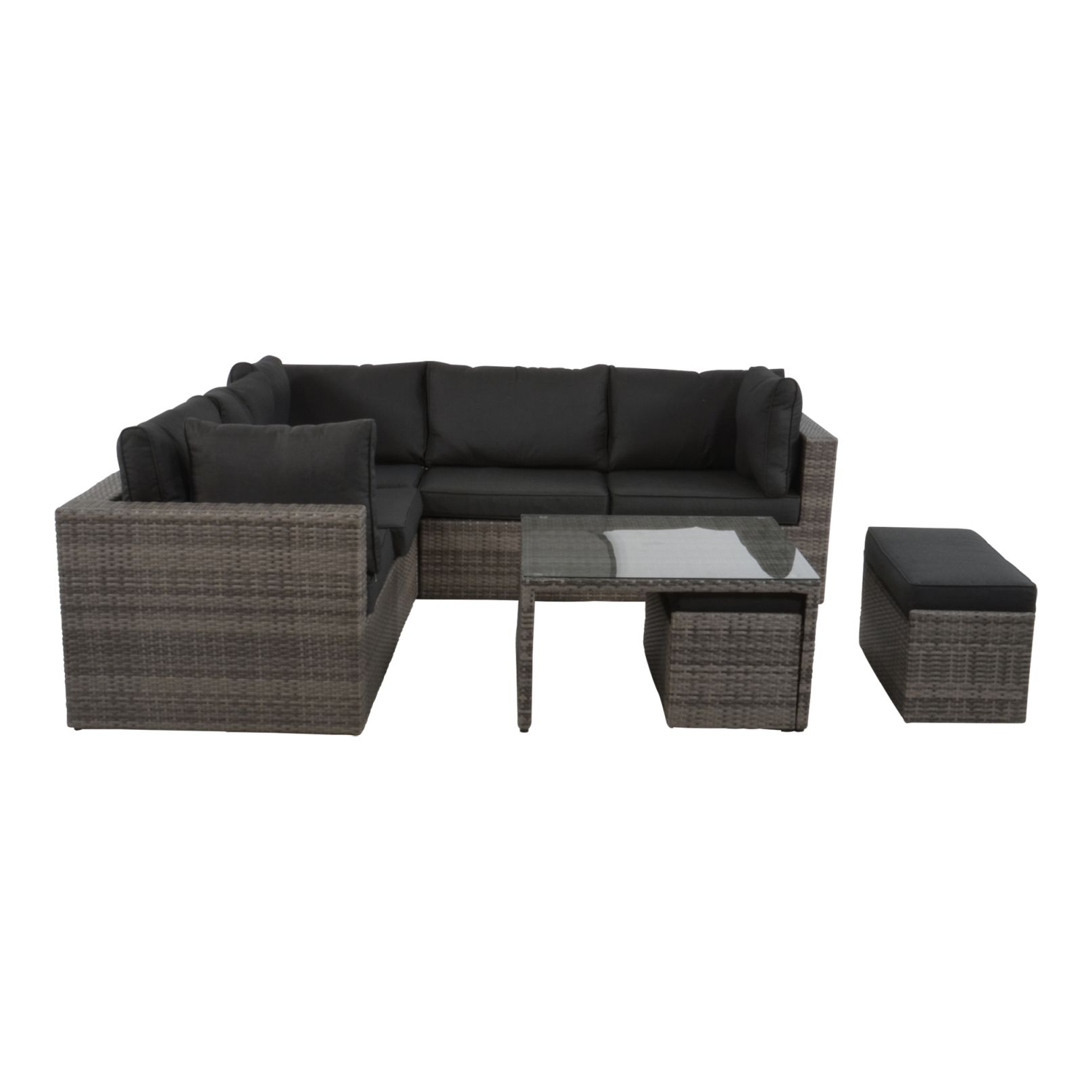 Lesli Living Lounge Eckset »Lugo Stone«