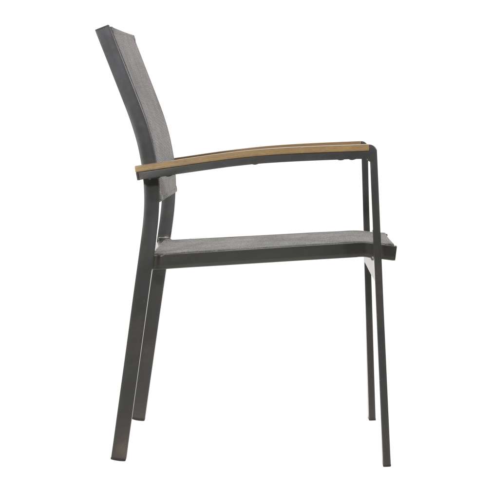 Lesli Living Stapelstuhl Arezzo mit Textilene