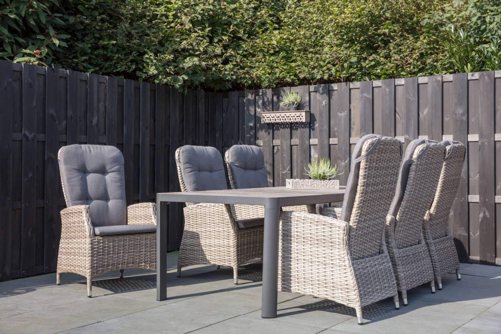 Lesli Living Dining-Garnitur Soho Comfort-Mountain mit Castilla Negro