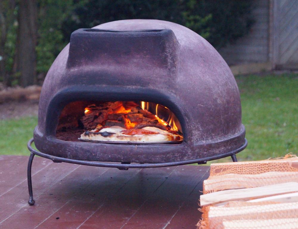 Runder Pizzaofen klein