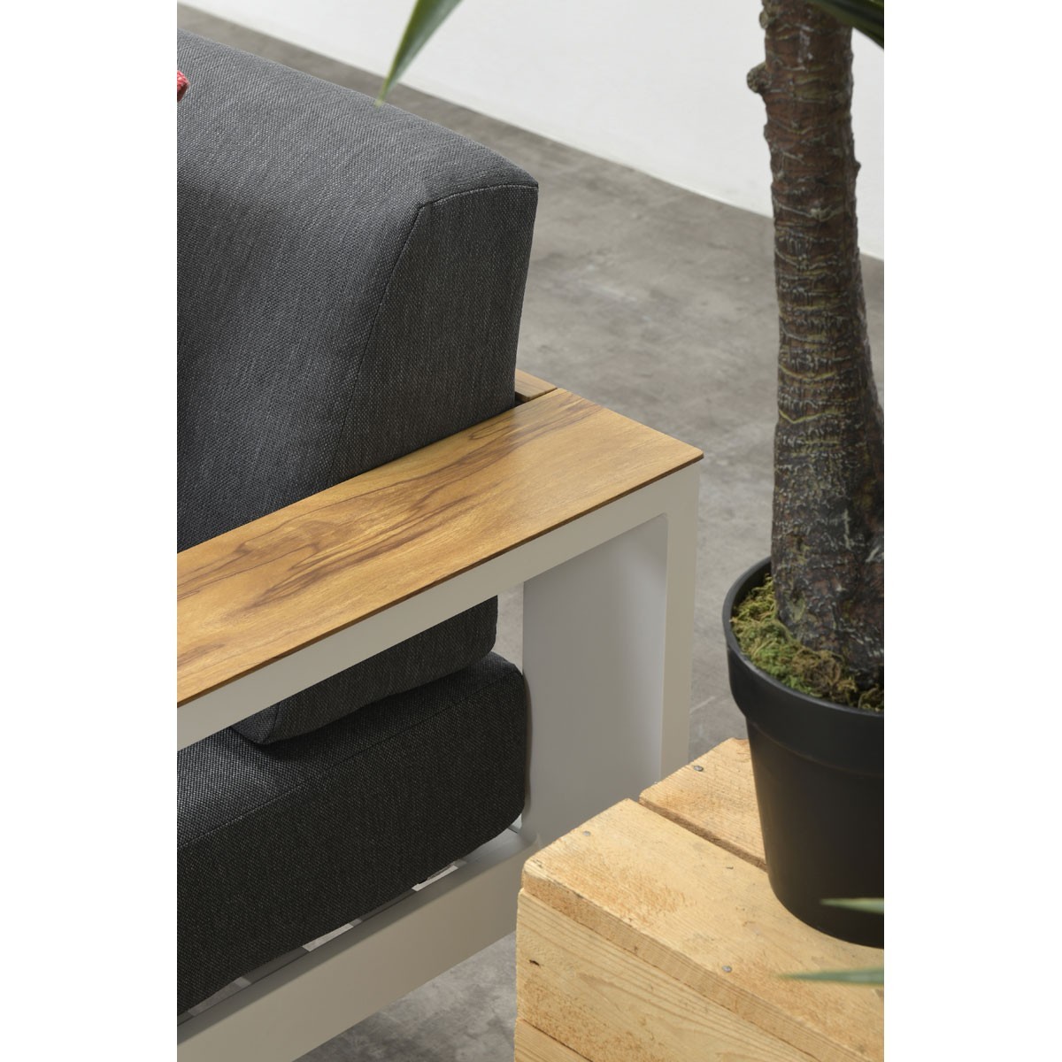 Garden-Impressions-Cube-Lounge-Eckgruppe-Gruppe-Teak-Look-2-Farben4 Garden Impressions »Cube« Lounge-Eckgruppe Gruppe Teak Look 2 Farben