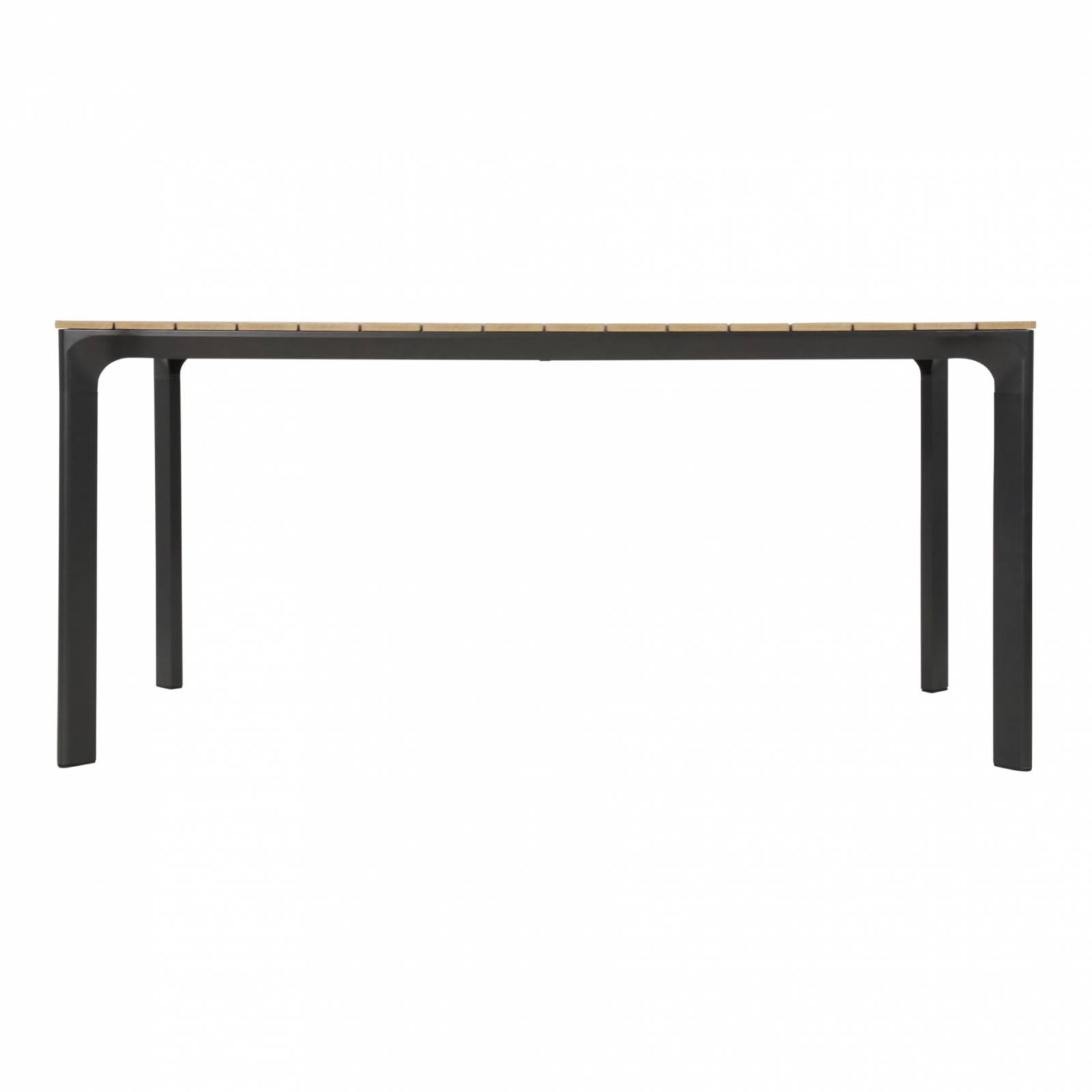 Lesli Living Dining-Tisch Arezzo anthrazit (160x90x74cm)