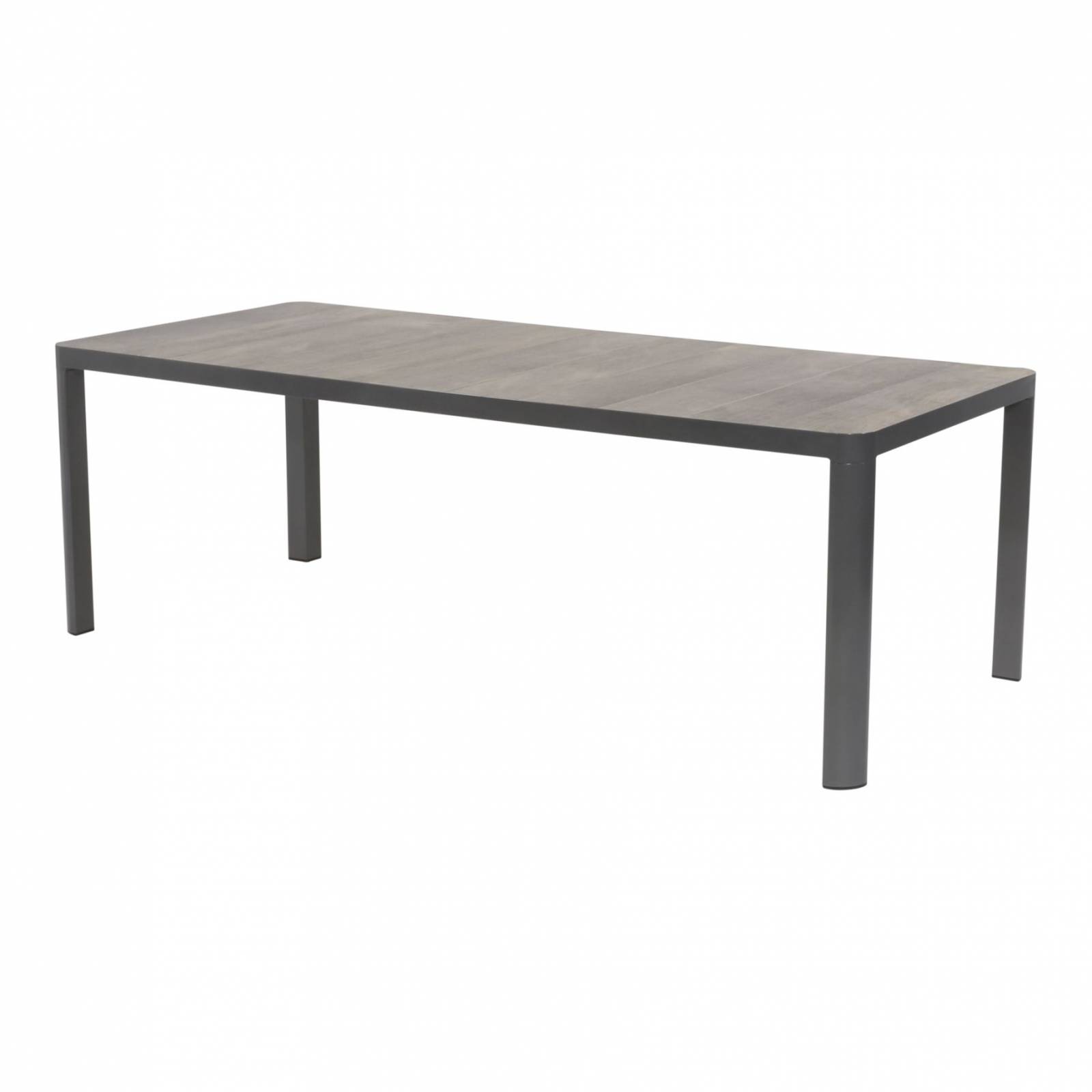 Lesli Living Dining-Tisch Castilla Negro anthrazit
