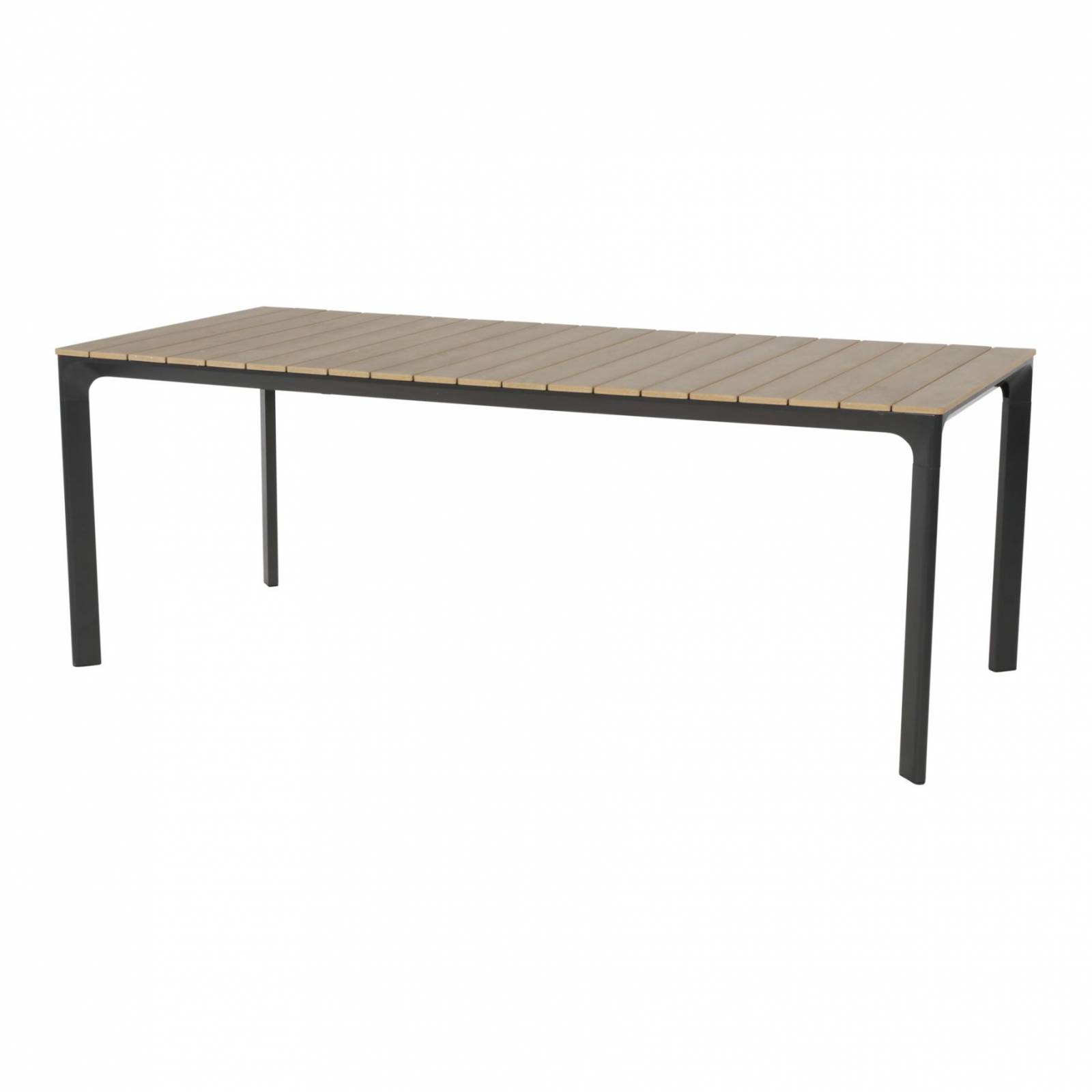 Lesli Living Dining-Tisch Arezzo anthrazit (200x90x74cm)