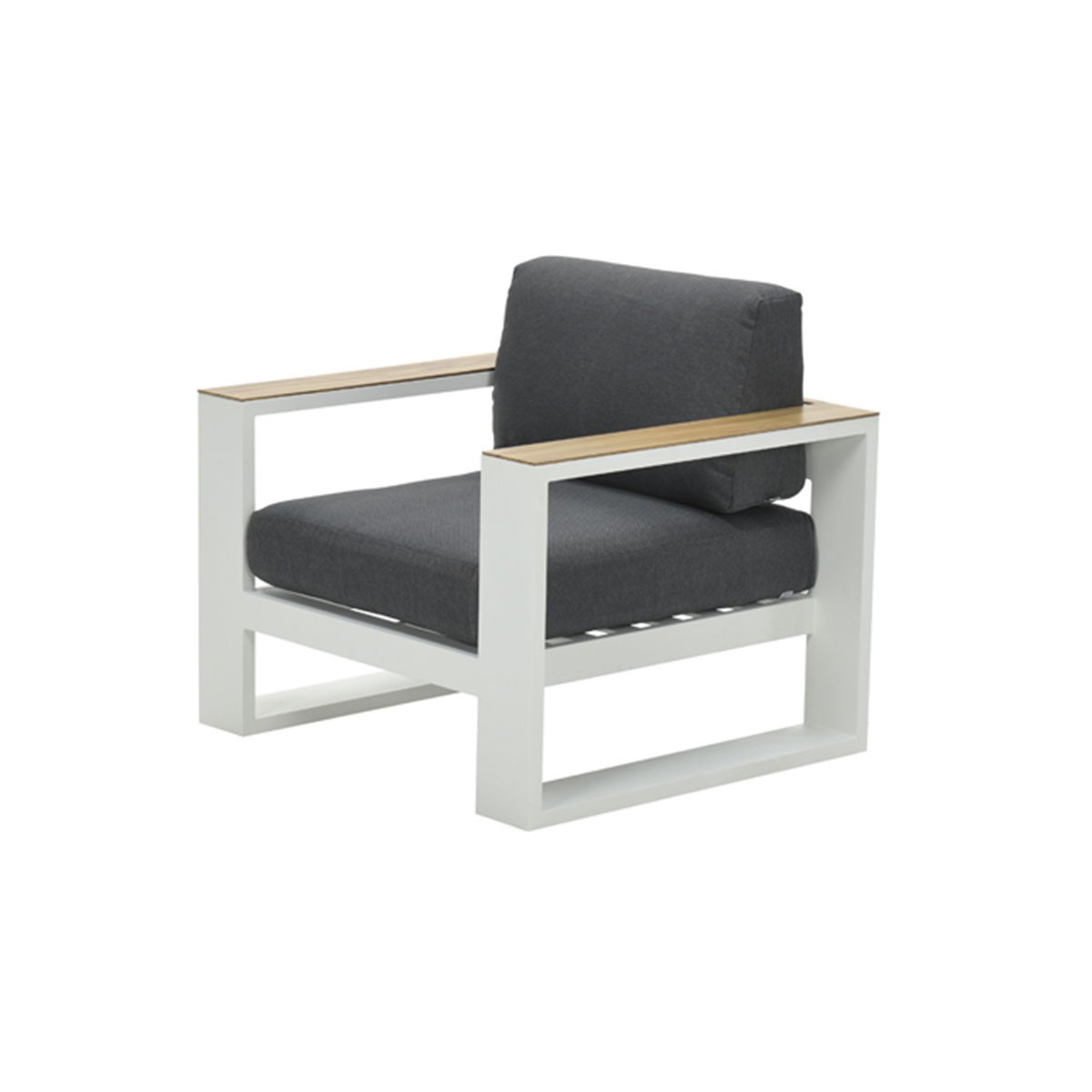 Garden-Impressions-Cube-Lounge-Eckgruppe-Gruppe-Teak-Look-2-Farben Garden Impressions »Cube« Lounge-Eckgruppe Gruppe Teak Look 2 Farben