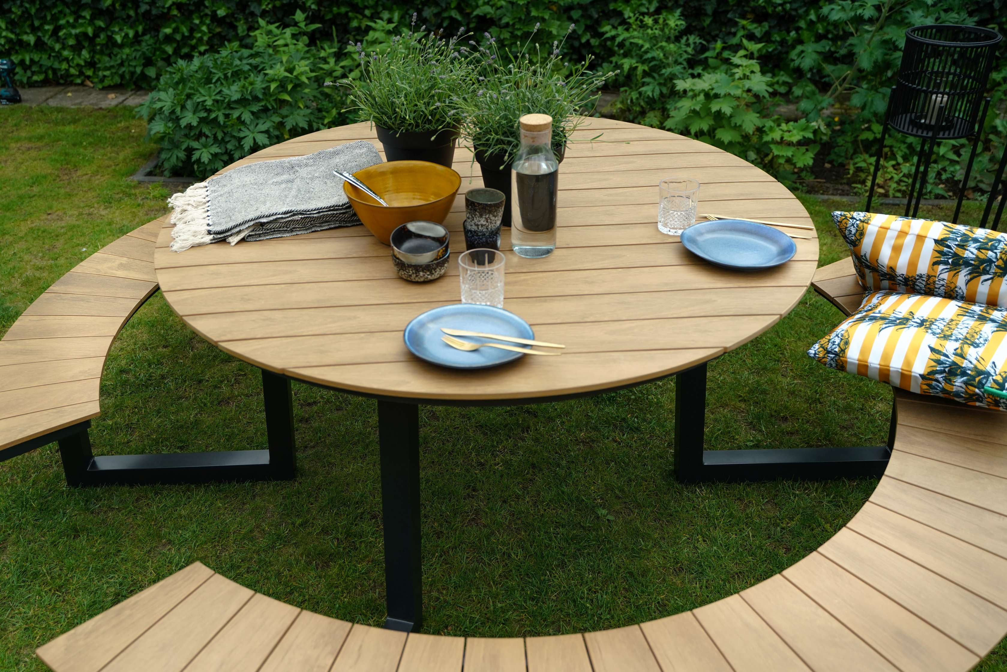 Lesli Living »Arezzo« Picknickset rund
