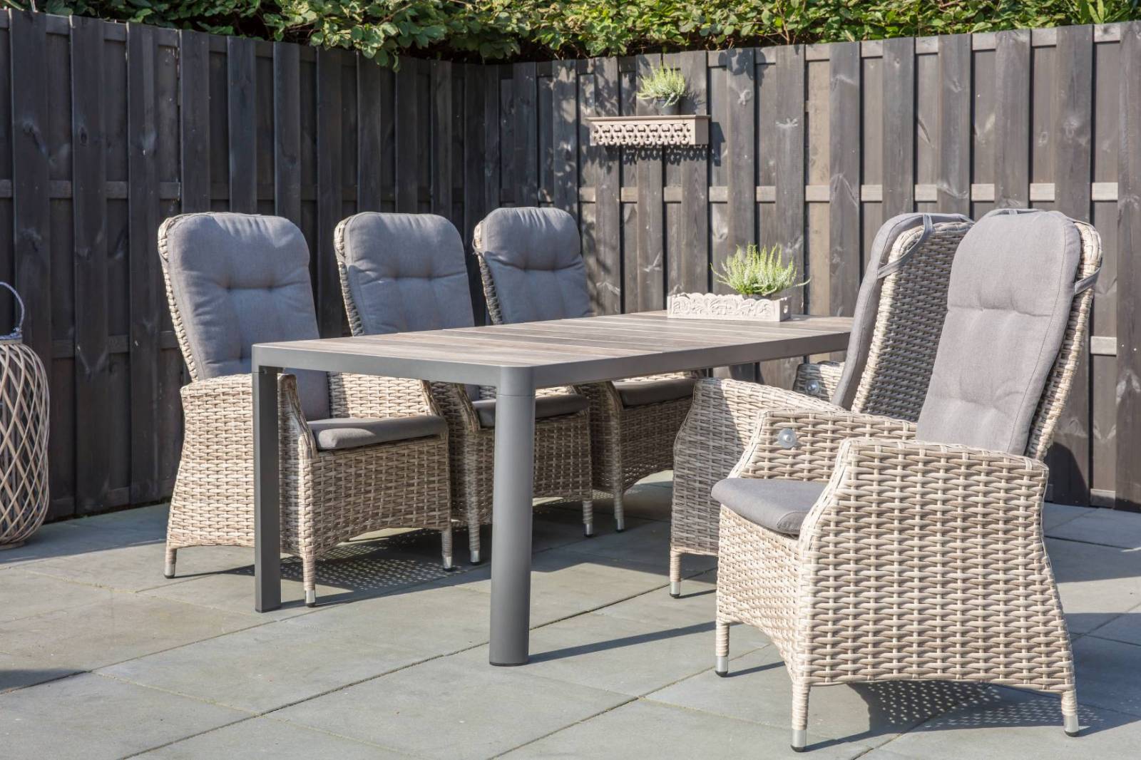 Lesli Living Dining-Garnitur Soho Comfort-Mountain mit Castilla Negro