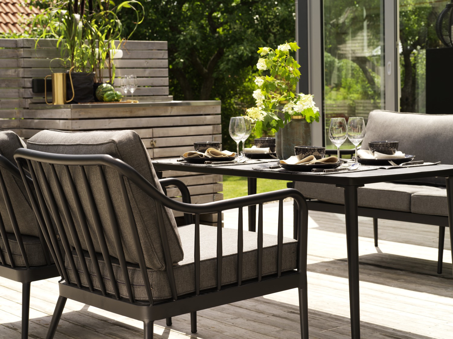 Brafab Loungeset »Coleville« mit Tisch »Grandby«