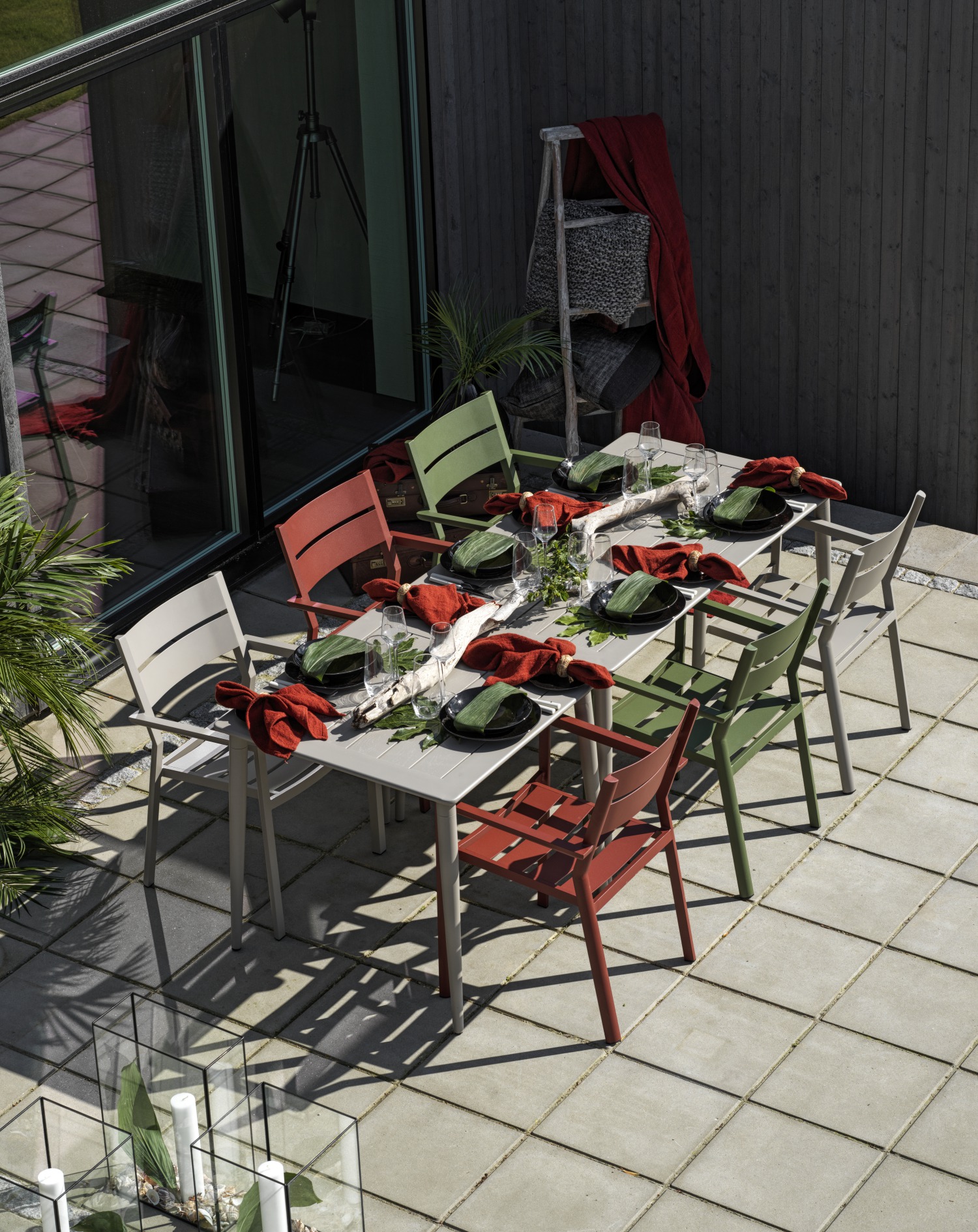 Brafab Stuhl »Delia« mit Tisch »Nimes«