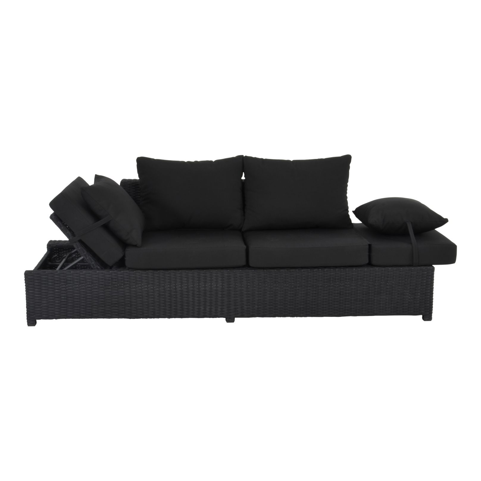 Lesli Living Loungebank »Roma Black«