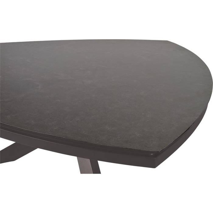 Lesli Living Tisch »Mojito Ceramic Pardo« dreieck 170x170cm