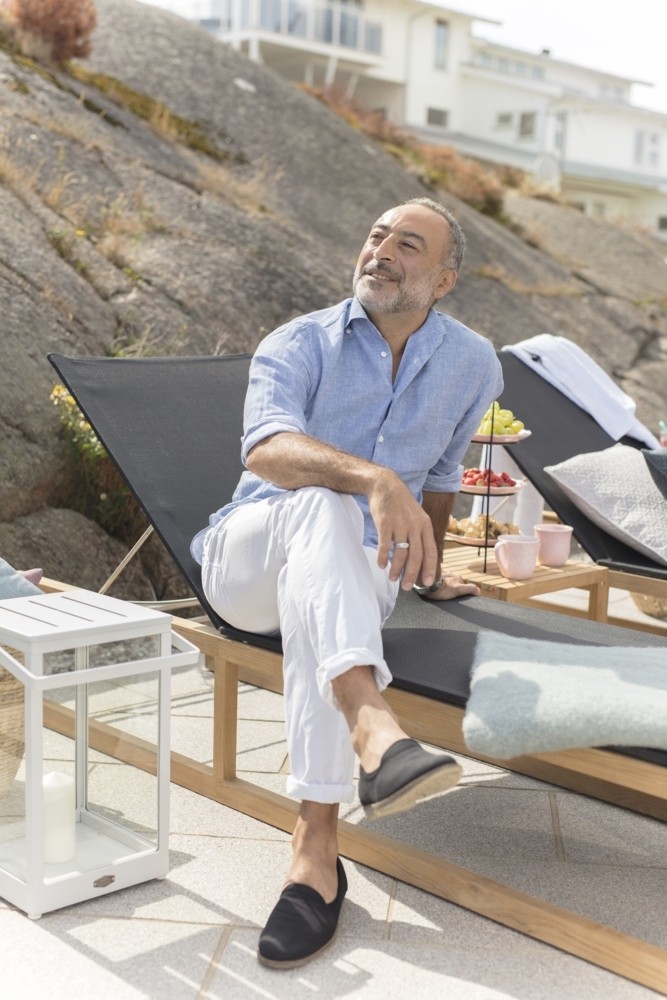 Brafab »Vevi« Teak Loungeliege