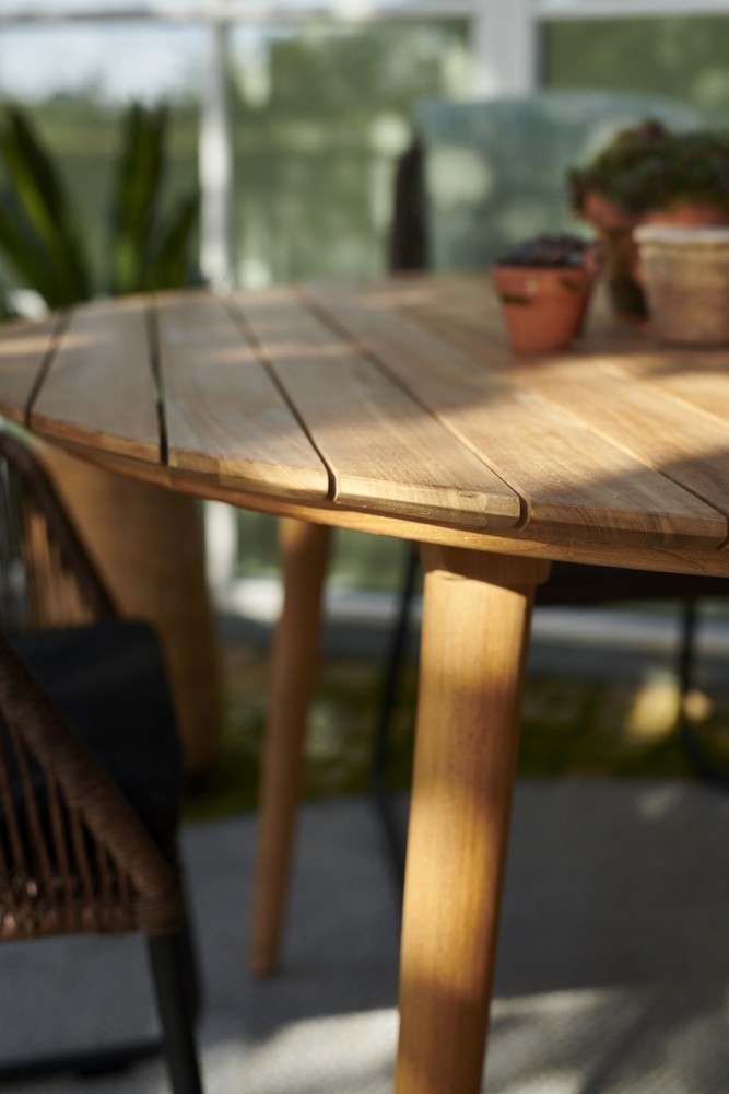 Brafab »Rodena« Teak Gartentisch rund