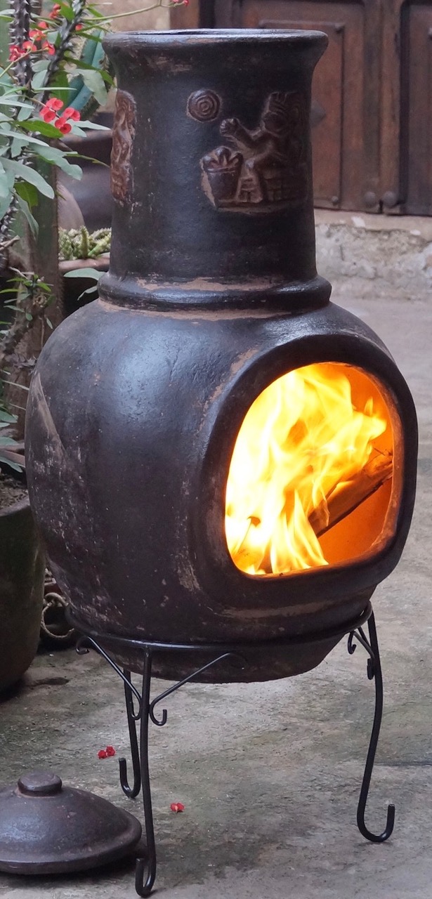 BBQ Grill Maya Chimenea