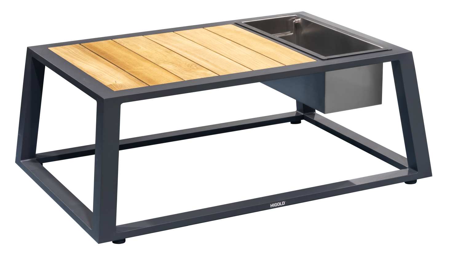 Higold »York« Ecklounge-Set schwarz