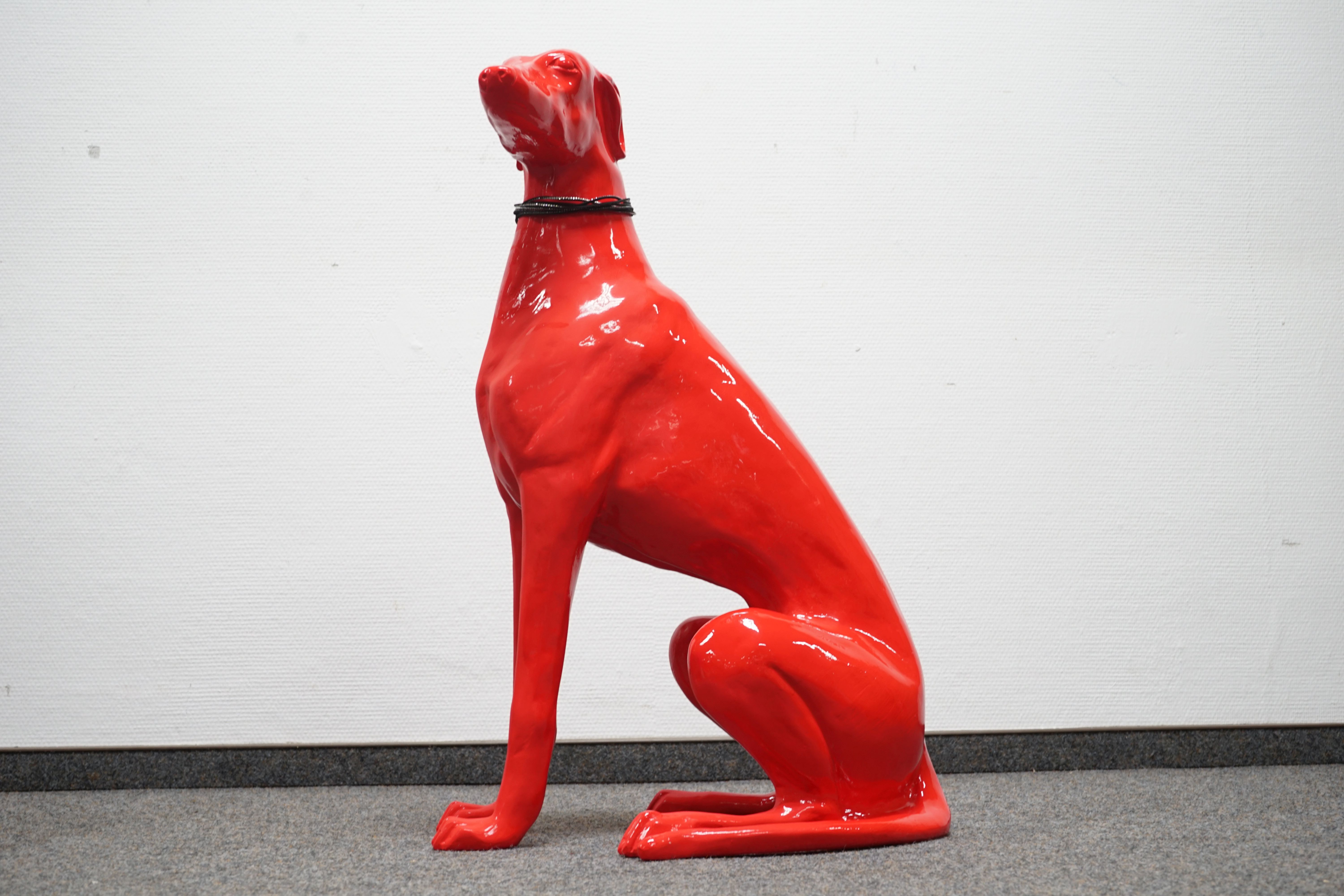 Tierskulptur Windhund »Mike«