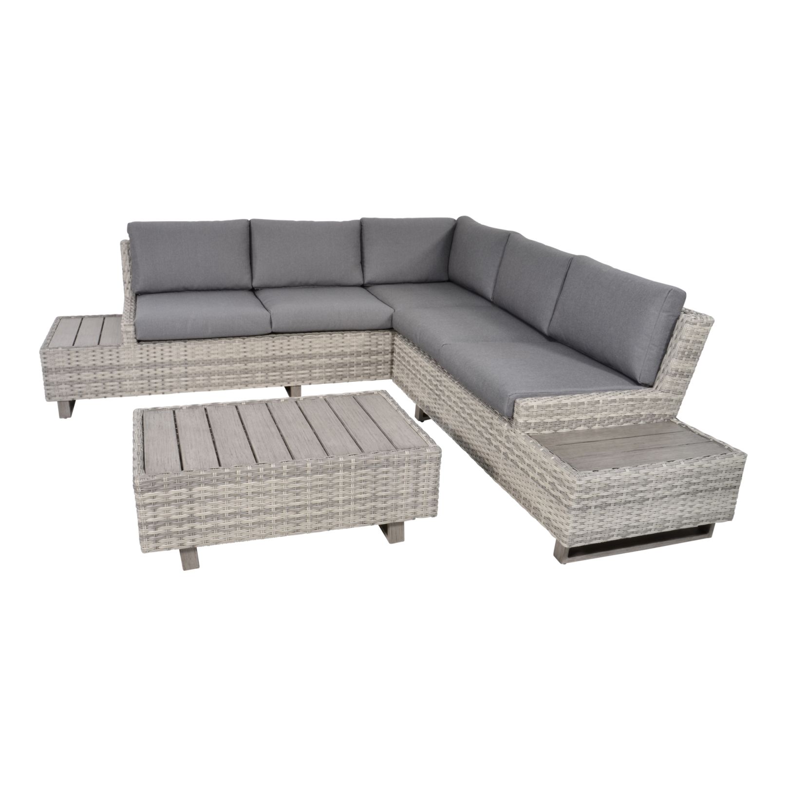 Lesli Living Lounge Eckset »Valencia Smoke«