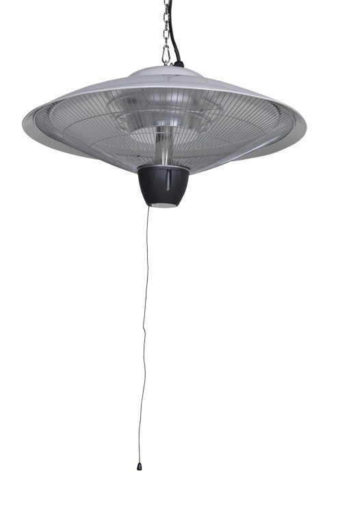 Bordeaux hängender Heizstrahler 60 cm 2000W 3 Farben