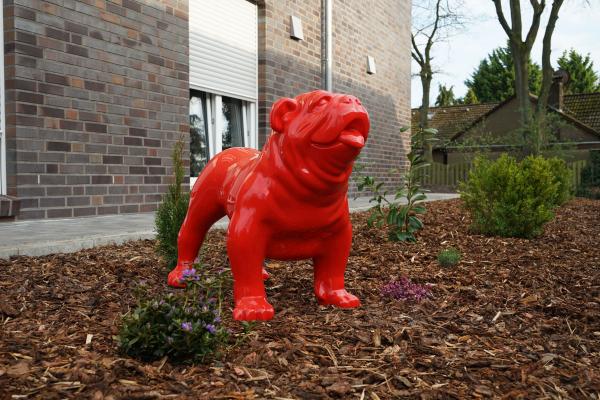 Animal sculpture English bulldog "Timo"