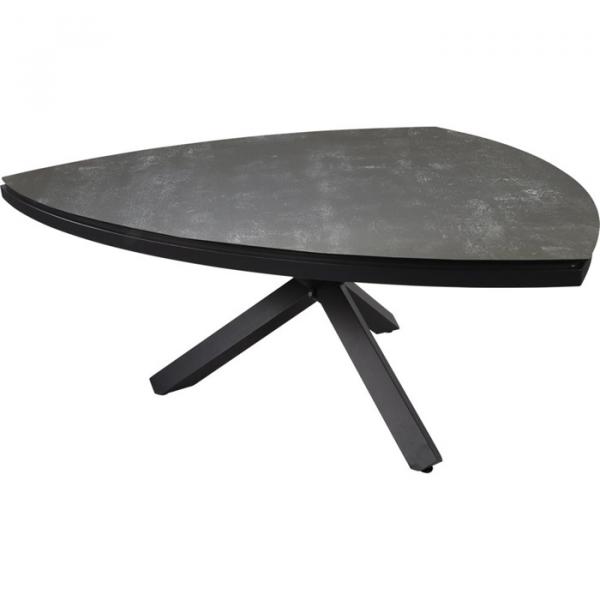 Lesli Living Tisch »Mojito Ceramic Negro« dreieck 170x170cm